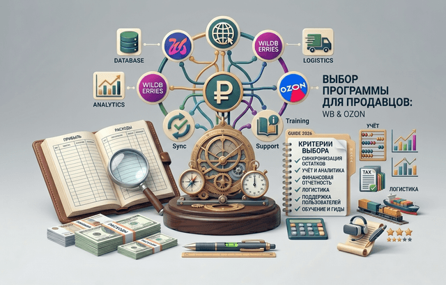 Программа для продавцов Wildberries и Ozon: на что смотреть при выборе
